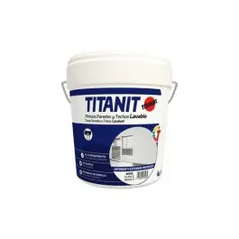 Pintura plastica interior titanit mate 750 ml blanco
