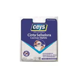 Cinta selladora pvc sellaceys 3,35 m x 22 mm blanco