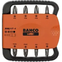 Punta atorn bahco adaptador 59s/17-1 17 pz