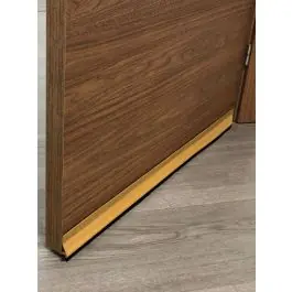 Burlete bajo puerta adhesivo pvc 94 cm roble burcasa