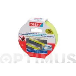 Cinta antideslizante anti-slip 5 m x 25 mm fluorescente tesa tape