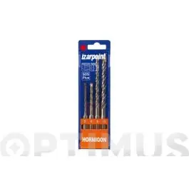Broca hormigon profesional sds-plus juego 4 uds 1494-5 a 10 mm izar