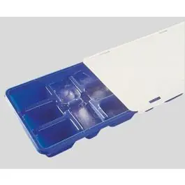 Bandeja cubitos hielo con tapa 25x10cm fackelmann