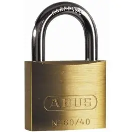 Candado arco normal 60 abus 30 mm laton