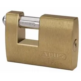 Candado rectangular 82 abus 70 mm laton