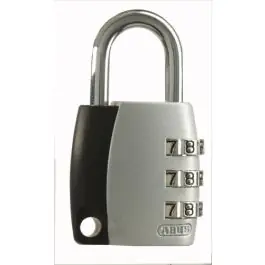Candado combinacion 155/20 programable 20mm gris abus