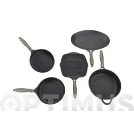 Sarten origen gas/vitro platinum m/gris 16 cm valira
