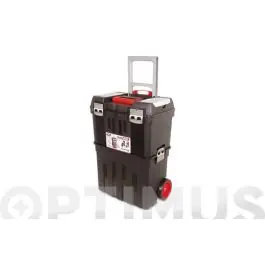 Caja carro herramientas polipropileno n 58 gris 470 x 290 x 630 mm 1 bandeja 1 estuche tayg