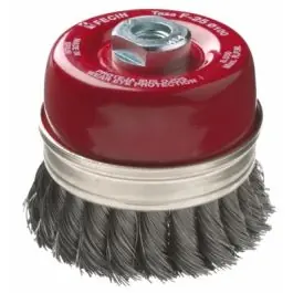 Cepillo ind taza amoladora 100 mm / 0,8 mm al.trenz fecin
