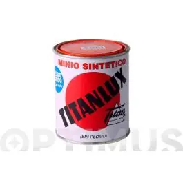 Imprimacion antioxido minio sintetico 375 ml naranja titanlux