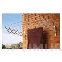 Tendedero extensible blanco ac epoxi 80 cuncial