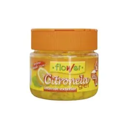 Repelente mosquitos gel citronela 125gr flower