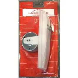 Recogedor pers embutir grande plastico blanco gaviota