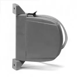 Recogedor pers sobrep mini c/cinta14mm gris plastico gris gaviota