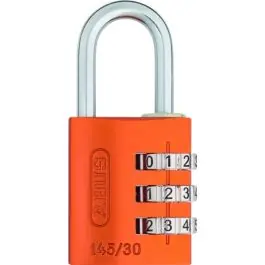 Candado combinacion 145/30 programable 30mm naranja abus