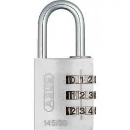 Candado combinacion 145/30 programable 30mm plata abus
