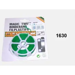 Alambre acero plastificado verde 20 m busor