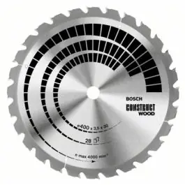 Disco corte g.obra 20 dientes 315x3,2x30 mm widia bosch
