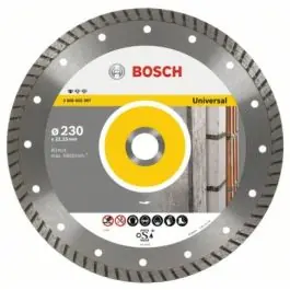 Disco corte g.obra 230x22,2 mm turbo diam upe-t bosch