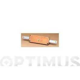 Cerradura central de persiana 11a 155 x 77 mm h.cincado yale