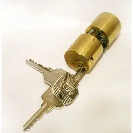 Cilindro redondo 50a-laton yale