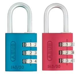 Candado combinacion 145/20 programable 20mm azul abus