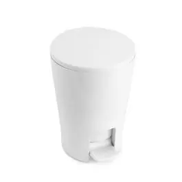 Papelera baño diabolo blanco 5 l 19 x 21,5 x 28,2 tatay