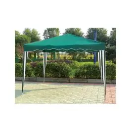 Cenador jard desmontable 3x3 mt natuur met verde/blanco nt71060 import