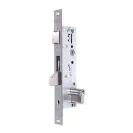 Cerradura metalica 2210be-35 entrada 35mm acero inox tesa