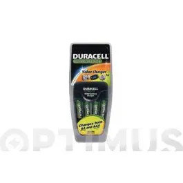 Cargador pilas duracell incl.4aa