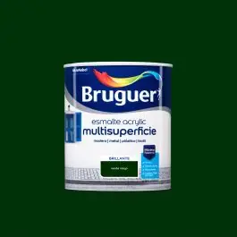 Esmalte acrylic brillante 750 ml verde mayo bruguer