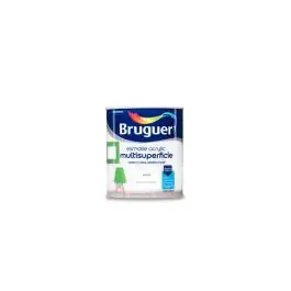 Esmalte acrylic mate 750 ml blanco permanente bruguer