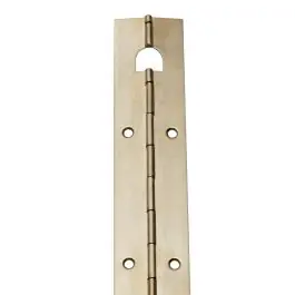 Bisagra piano en tira 720 mm 32 mm latonada micel