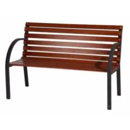 Banco jardin 2 plazas juinsa mad 8113300 122x62x80 cm
