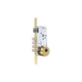 Cerradura seguridad r200b entrada 50mm escudo e700 30-30 latonada tesa