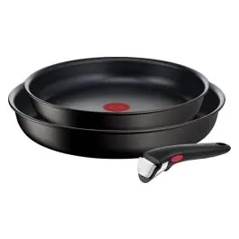 Sarten induccion desmontable ingenio set 2u 22-26 cm con mango tefal