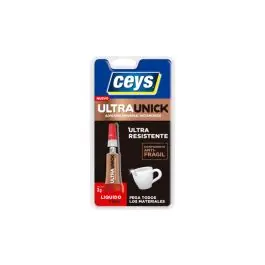 Adhesivo instantaneo ultraunick liquido 3 gr ceys