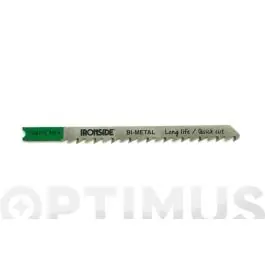 Hoja sierra calar para madera u101 df 5 uds recto fino. logitud 100 mm ironside