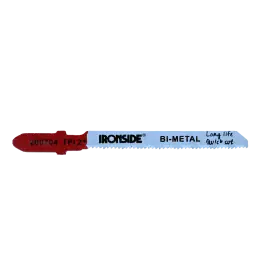 Hoja sierra calar para metal t218 a 5 uds curvo fino. logitud 76 mm ironside
