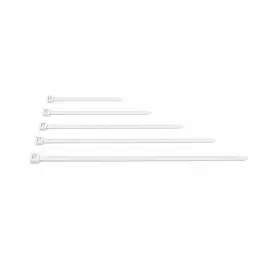 Brida nilon dentada blanca 4,8 x 290 mm 100 uds ironside