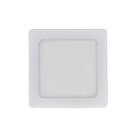 Downlight led empotrar cuadrado blanco kone 17cm 12w 1200lm 6000k cristalrecord