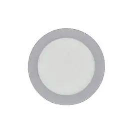 Downlight led empotrar redondo gris kone 30cm 24w 2400lm 4000k cristalrecord