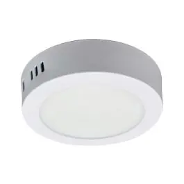 Downlight led superficie redondo blanco kone 15.4cm 12w 1200lm 4000k cristalrecord