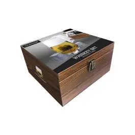 Vasos whisky 2 pz + 6 piedras set vin bouquet