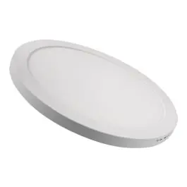 Downlight led empotrado o superficie 28w blanco 2550 lm cct 3 tonos cristalrecord