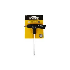 Llave allen mango en t punta larga con bola 6 mm, 127 mm, 2 puntas ironside