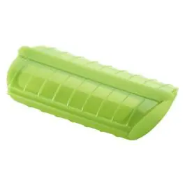 Estuche vapor con bandeja 1-2 pax verde lekue