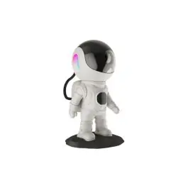 Lampara sobremesa robot astronauta cosmolite xxl altavoz bluetooth con batería y recargable xanlite