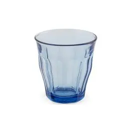 Vaso agua vidrio picardie pack 6 uds 31 cl azul duralex