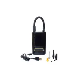 Compresor aire mini digital inalambrico con power bank 70w 2000 amp bottari